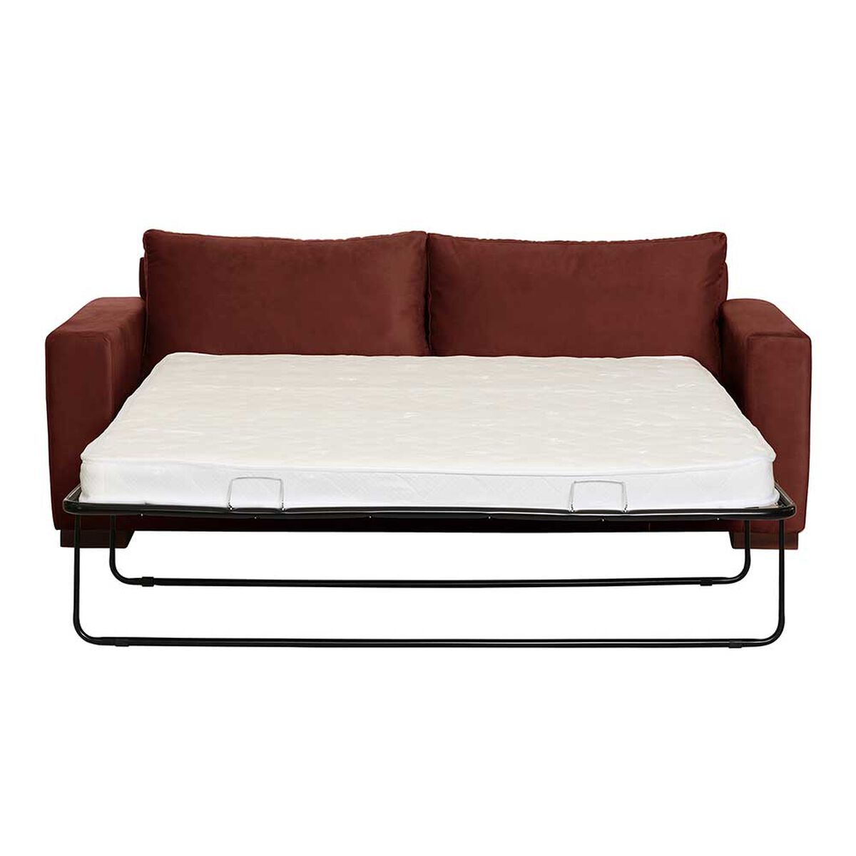 Sof&aacute; Cama Latam Home Livorno 3 Cuerpos Chocolate