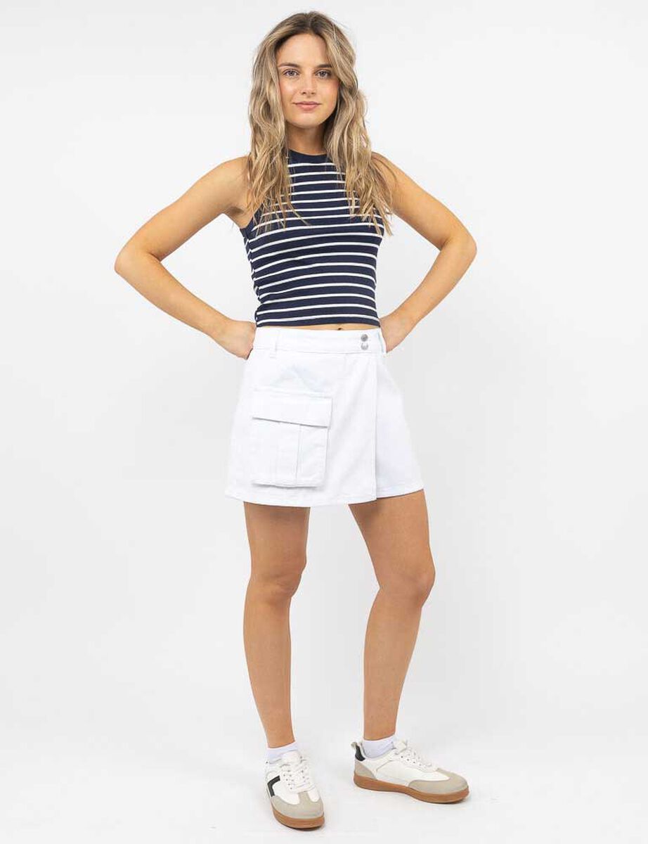 Falda Short Denim Mujer Icono