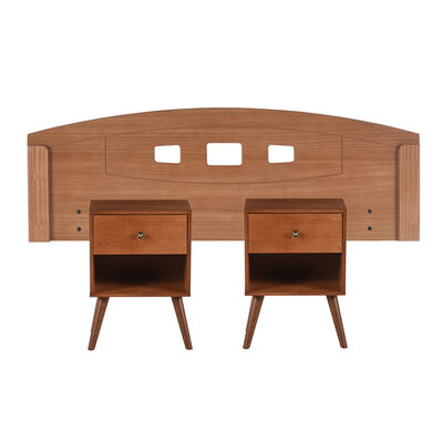 Imagen 2 del producto Respaldo 2 Plazas + 2 Veladores CIC New Gales