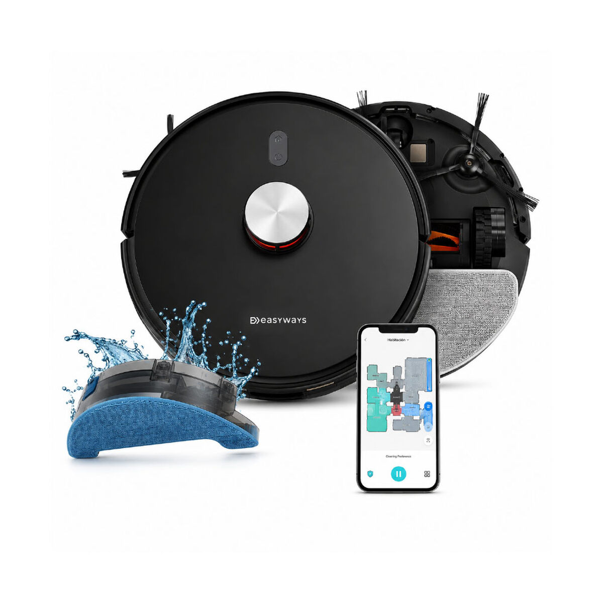 Aspiradora Inal&aacute;mbrica Easyways Smartclean Prime