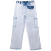 Jeans de Algodón Niña Chess