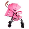 Coche Paragua Bebe 5126 Plegable Liviano Compacto Rosado Bebesit
