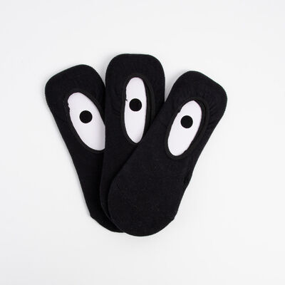 Imagen 2 del producto Pack 3 Calcetines Invisible Mujer Icono Surtido