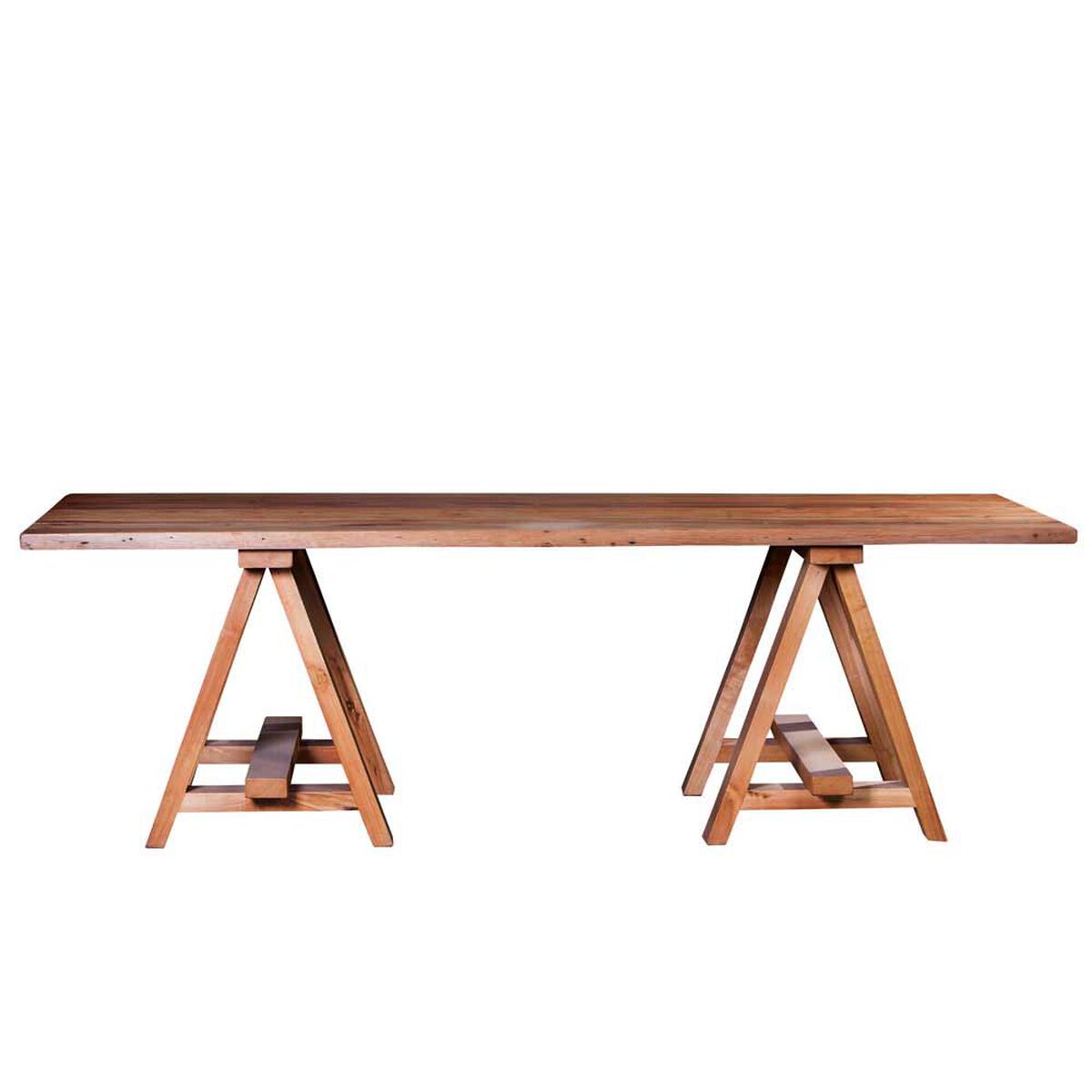 Mesa Comedor Caballete Rectangular