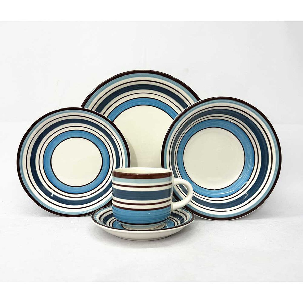 Juego de Vajilla Vitta Sand Az 30 Piezas Azul