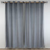 Set Cortina Doral Luciana 6 Piezas 140x220 cm Gris
