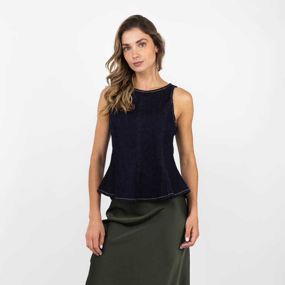 Blusa Sin Mangas Mujer Zibel