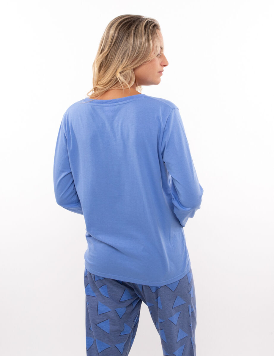 Pijama Manga Larga Mujer Garfield