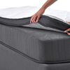 Cama Americana Drimkip Base Dividida Súper King Hybrido + Respaldo