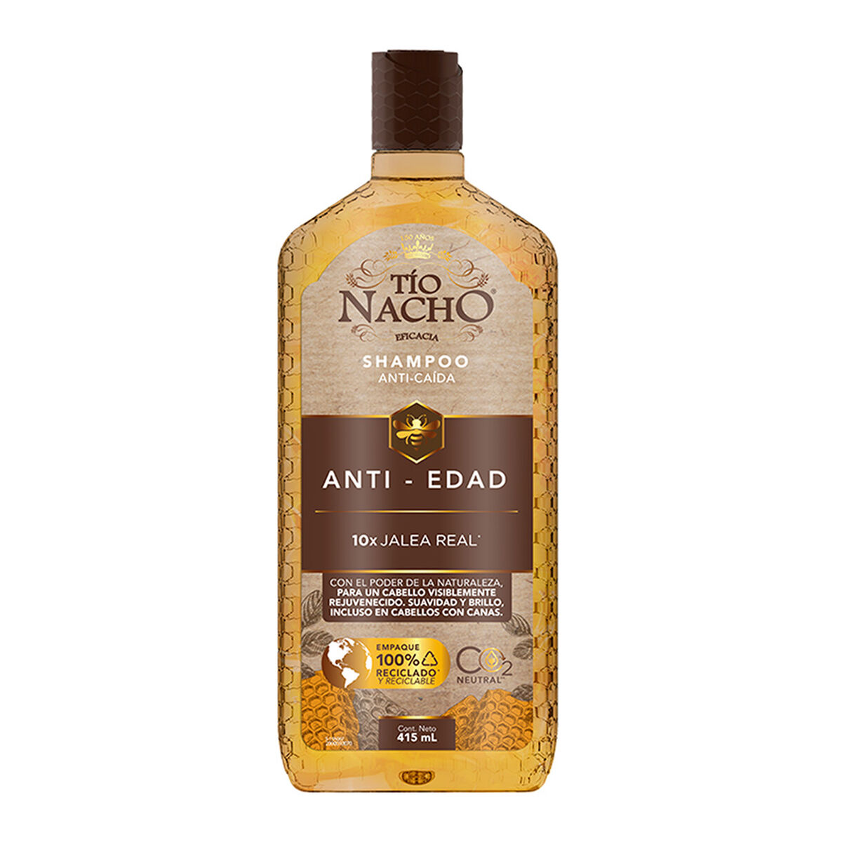 Pack Tío Nacho Jalea Real 2 Shampoo + 1 Acondicionador