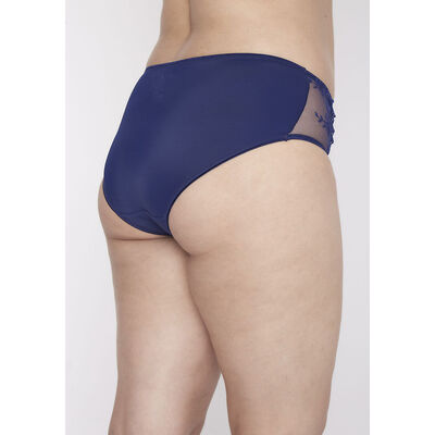 Imagen 2 del producto Calzón Maxi Microfibra Bordado Kayser AZUL