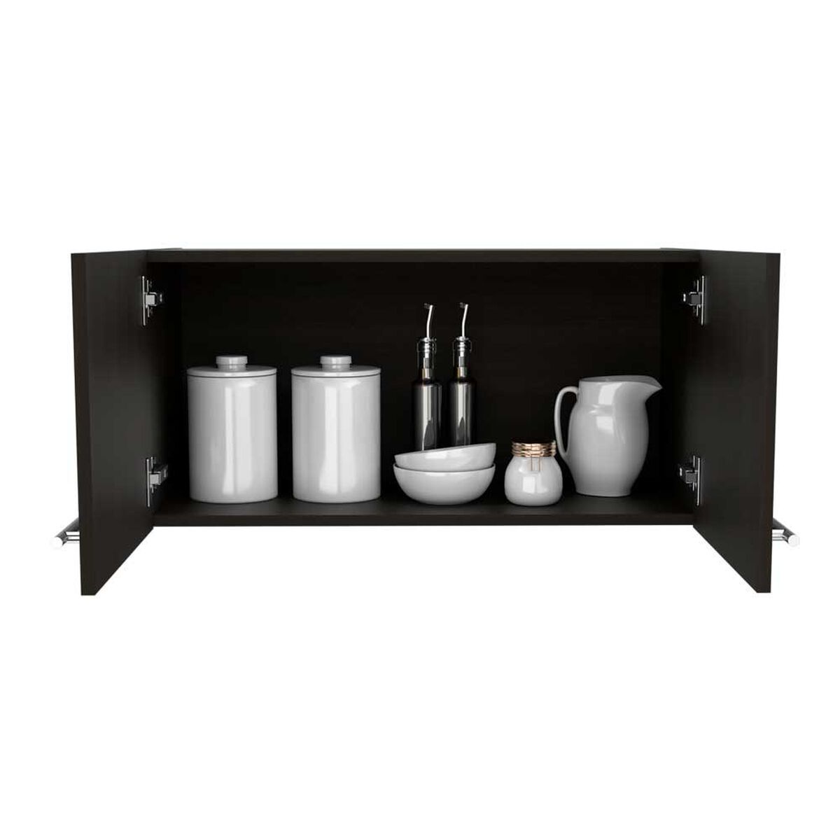 Mueble sobre Campana TuHome Manchester Wengue 2 Puertas