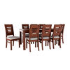 Juego de Comedor Muebles Hema Roma 8 Sillas Nogal