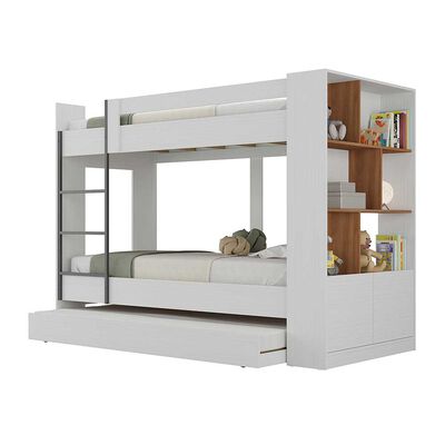 Imagen 1 del producto Camarote con Cama Auxiliar Di Poretti Design 1 Plaza Blanco