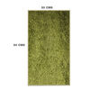 Bajada De Cama Doral Shaggy 90 x 50 cm Verde