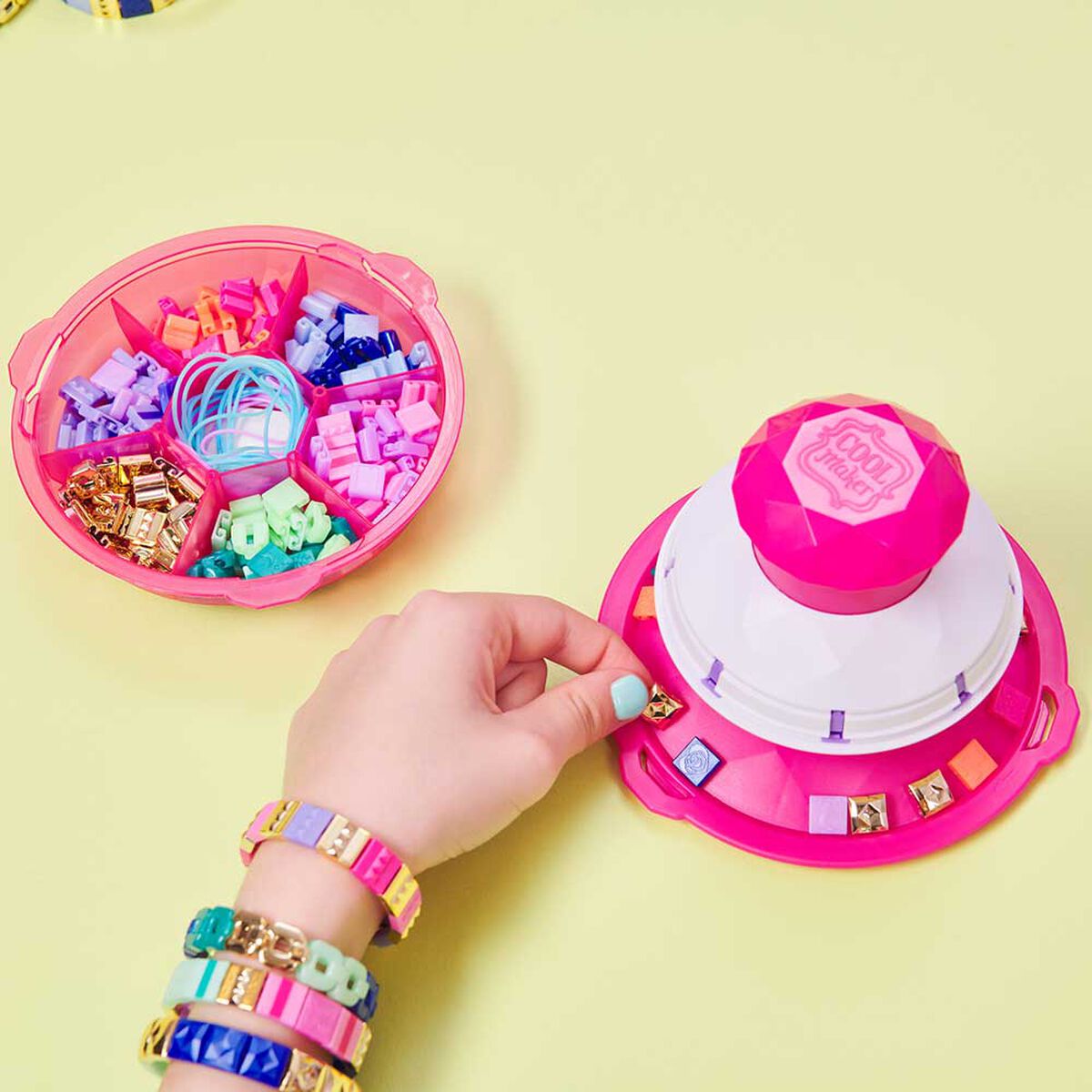 Set para Hacer Pulseras Go Glam