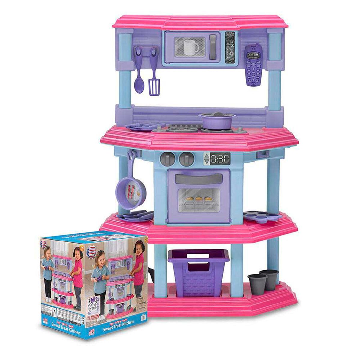 Cocina Juguete American Plastic Dulces