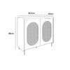 Buffet Amuv Noa 2 Puertas Verde