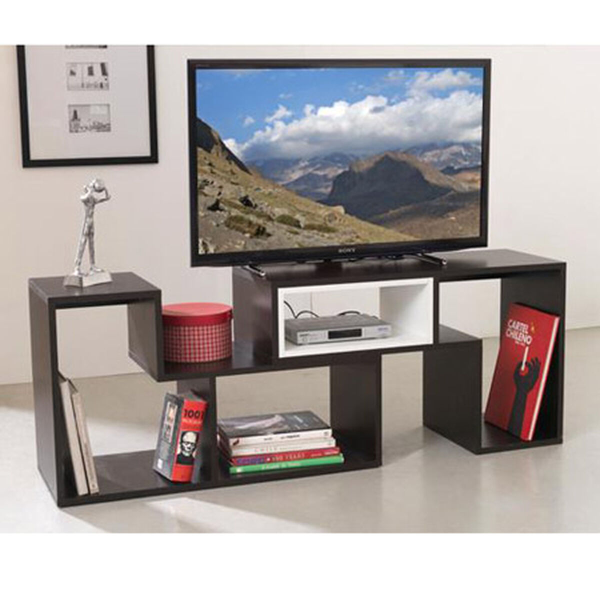 Biblioteca Beij&iacute;n Escalera + Rack Extensible Urbano