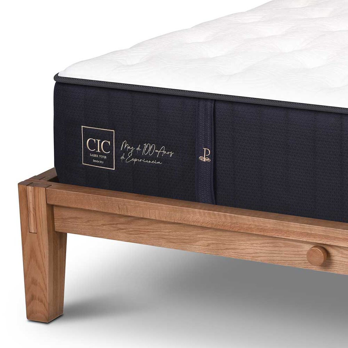 Cama Europea CIC King OAK Premium