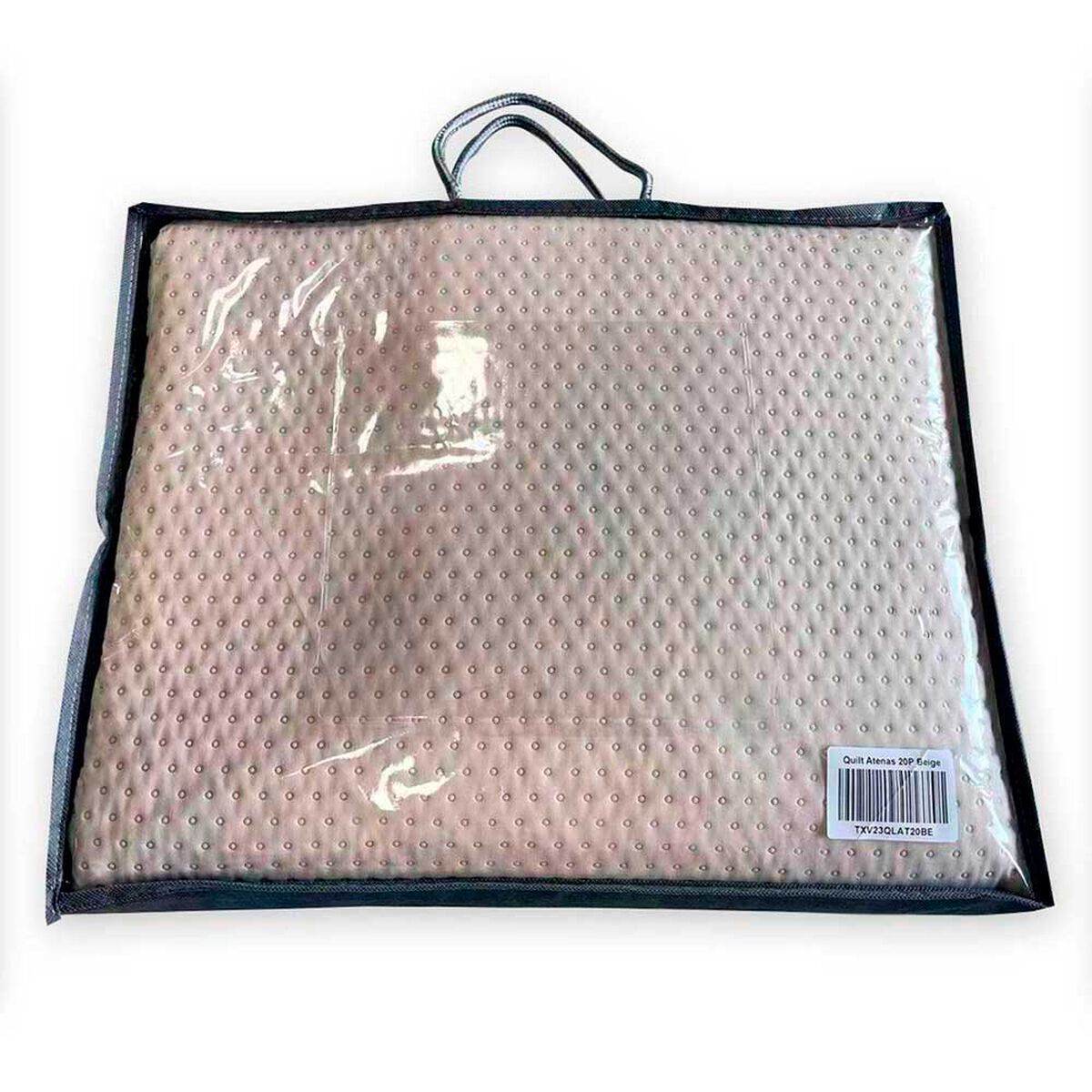 Quilt Liso Illusions 2 Plazas Atenas Beige