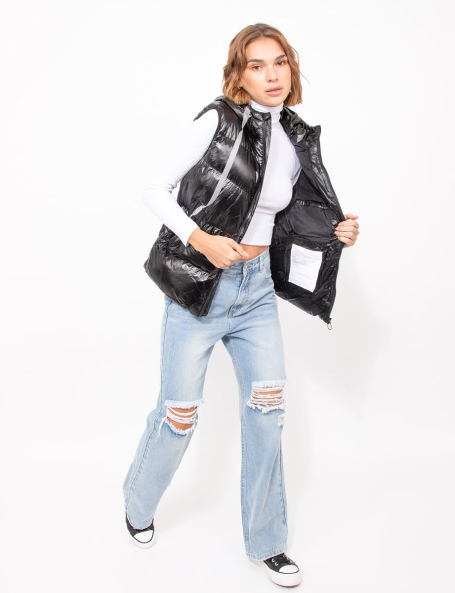 Parka Eléctrica Sin Mangas Mujer Icono