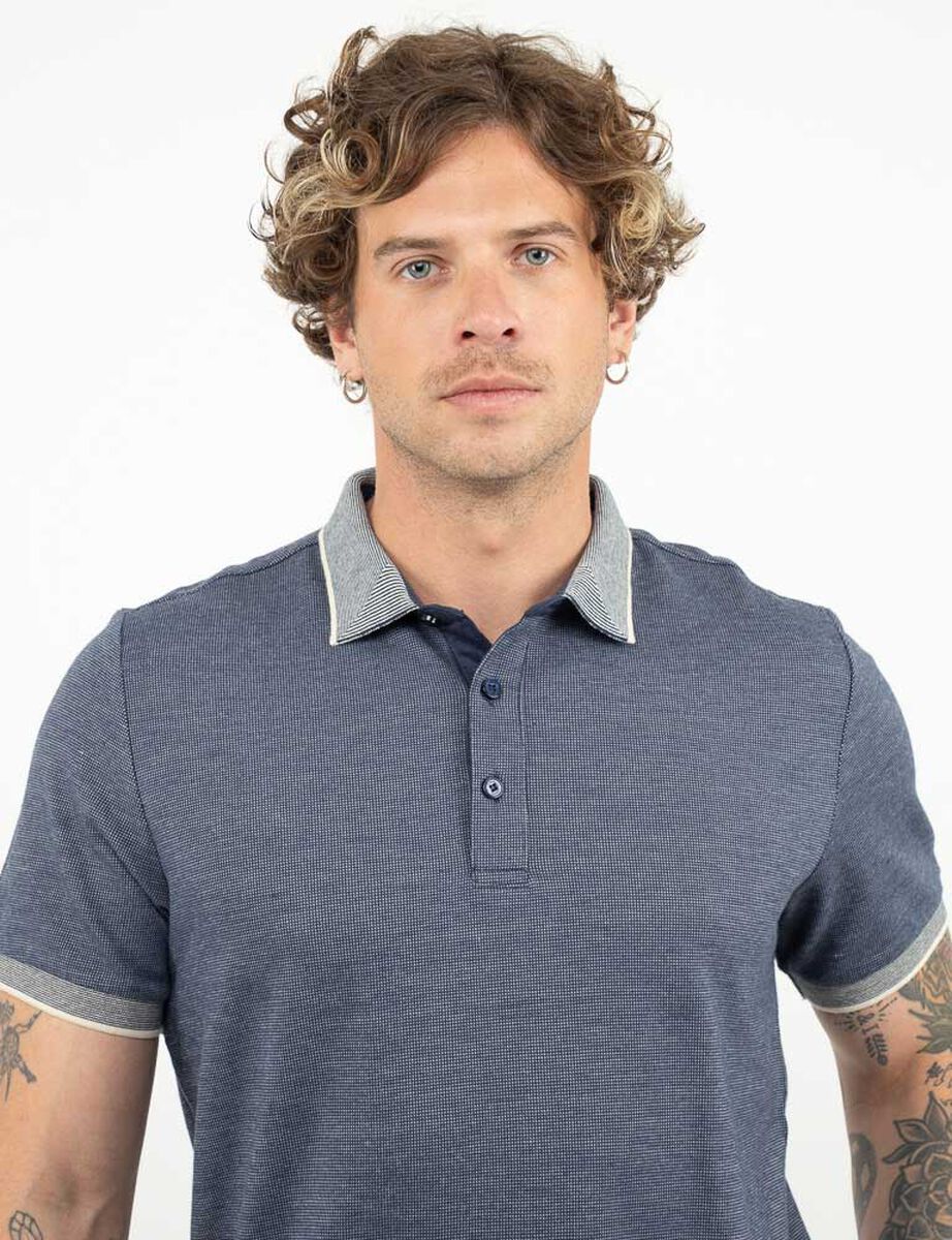 Polera Piqué Manga Corta Hombre Zibel