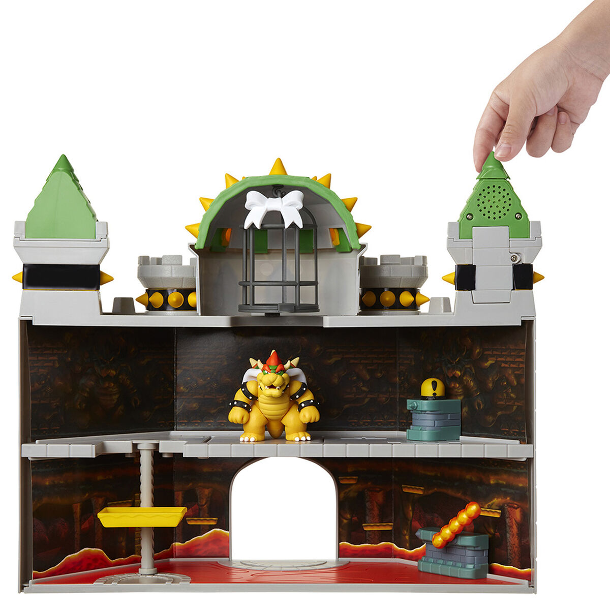 Escena Batalla Castillo de Bowser Nintendo
