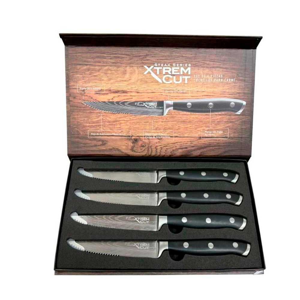 Set de Cuchillos Swiss Nature Labs Xtrem Cut Series 4 Piezas | Abc