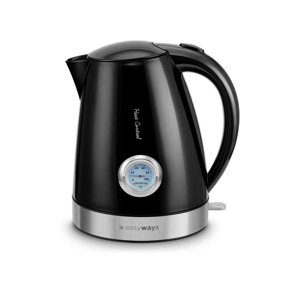 Hervidor Easyways Heat Control Negro 1,7 L