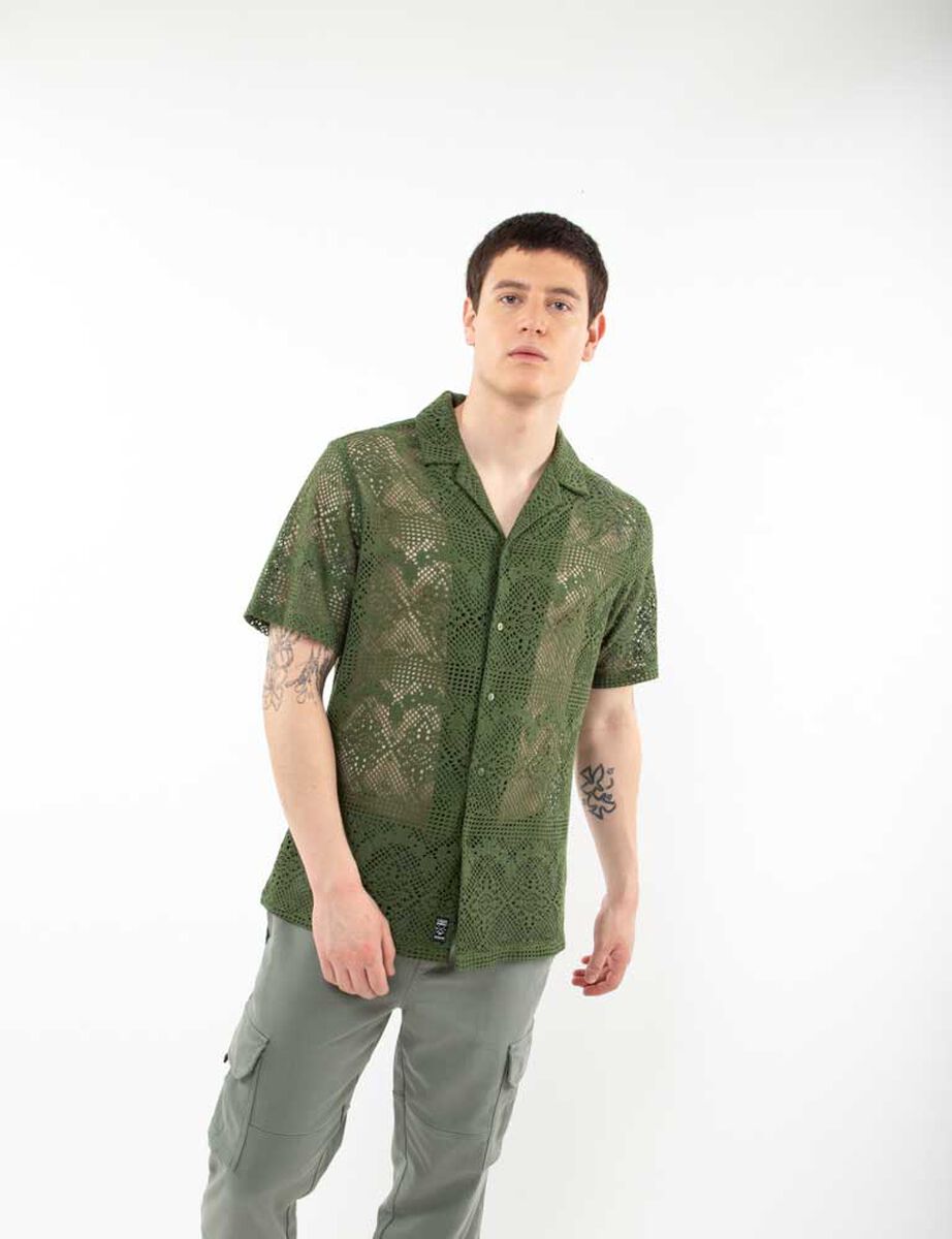 Camisa Manga Corta Hombre Fiorucci