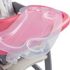 Silla de Comer Portatil Kinder SX Rosada Bebesit