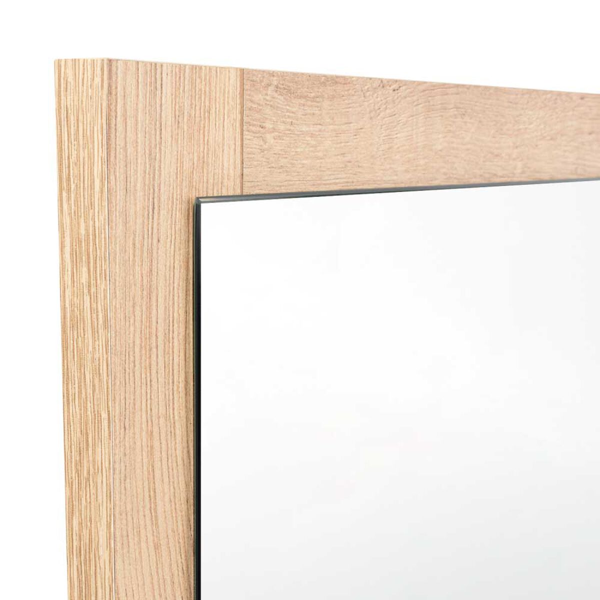 Espejo Cuadrado con Repisa TuHome Make-Up 35 x 35 cm