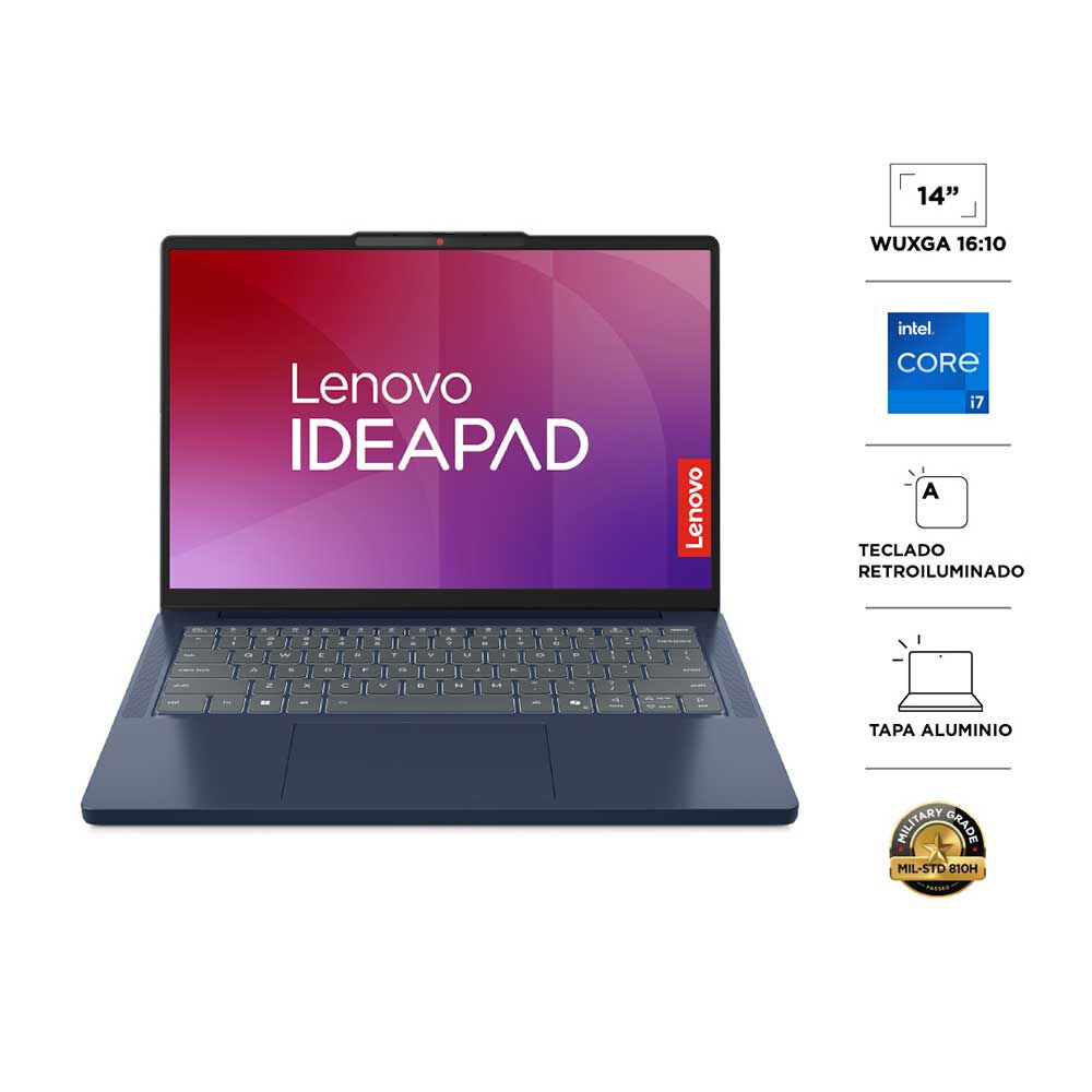 Notebook Lenovo Ideapad Slim 3 Core i7 13620H 24GB 512GB SSD 14