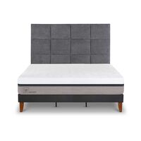 Cama Europea CIC Súper King Balance + Respaldo Támesis