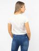 Polera Con Estampado Manga Corta Mujer Icono