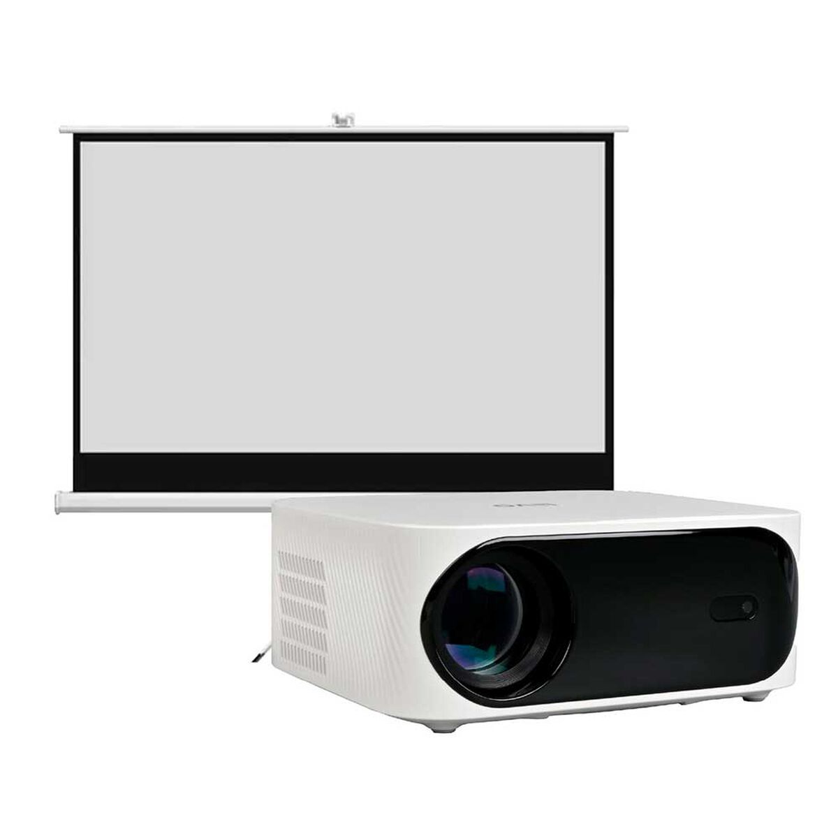 Proyector Portatil Smart Orion 12000lm + Tel&oacute;n 100" LEVO