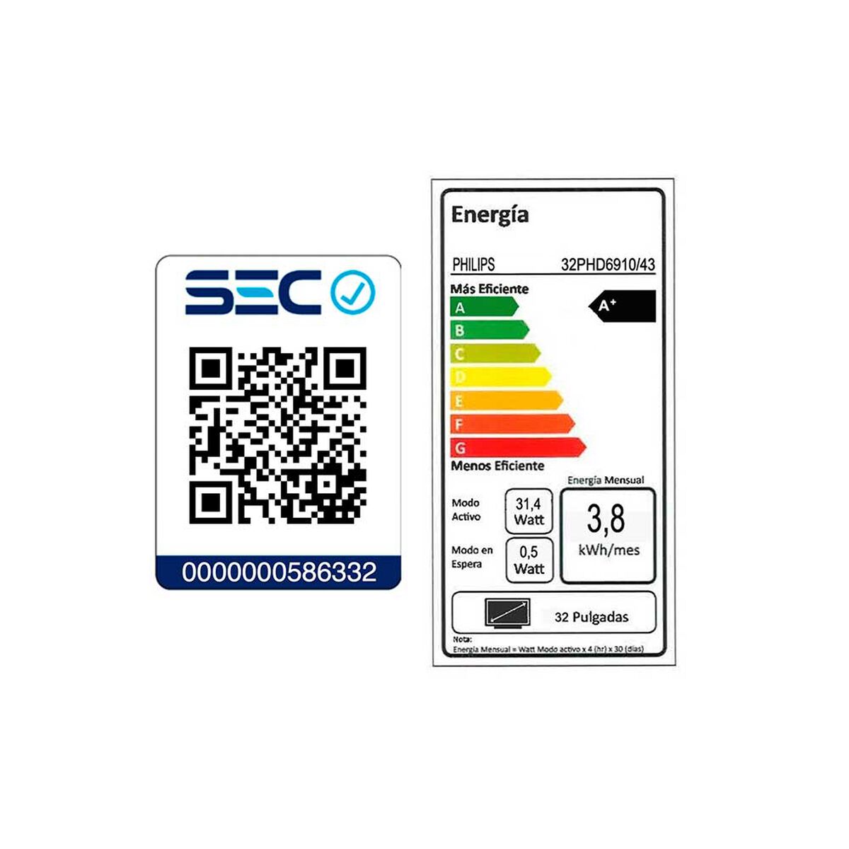 Smart Tv LED 32" Philips Titan OS 32PHD6910