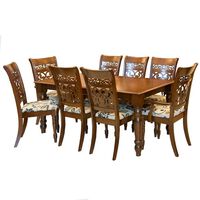 Juego de Comedor Dreams Barcelona 6 Sillas + 2 Sitiales