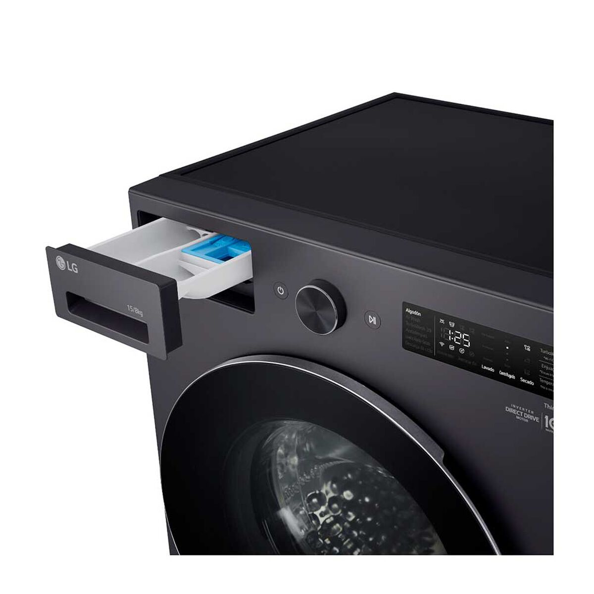 Lavadora/Secadora LG WD15EGNTSPG 15 Kg
