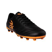 Zapato Fútbol Hombre Cacike Negro-Naranjo