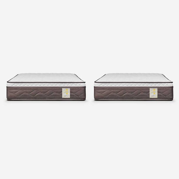 Pack 2 Colchones Rosen 1,5 Plazas N Style 4 Plus