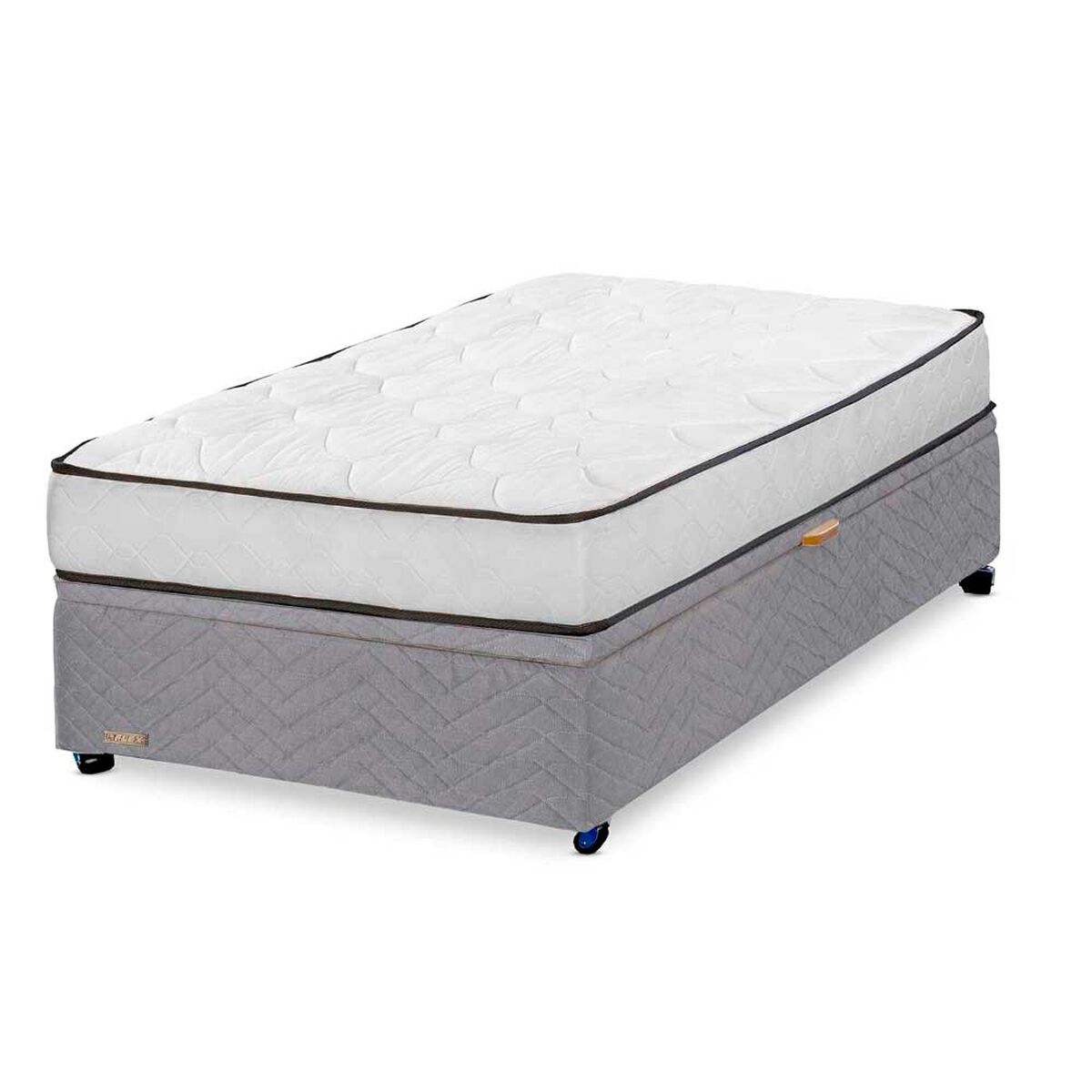 Cama Baul Flex 1 Plaza New Simple