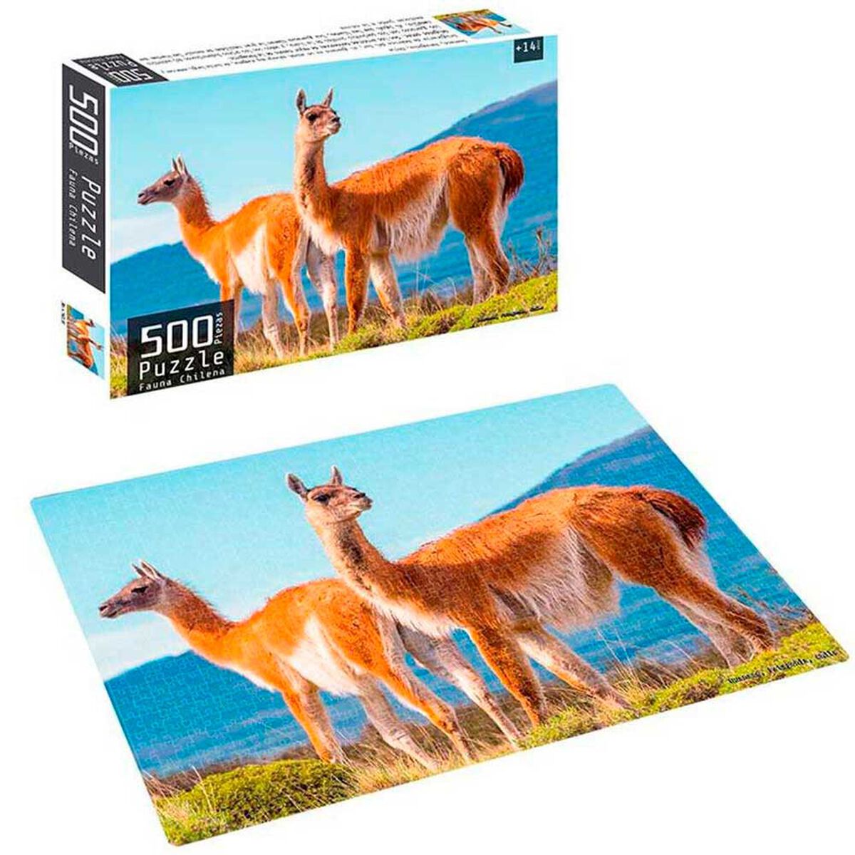 Puzzle 500 Piezas Fauna Chilena Nobel Gift