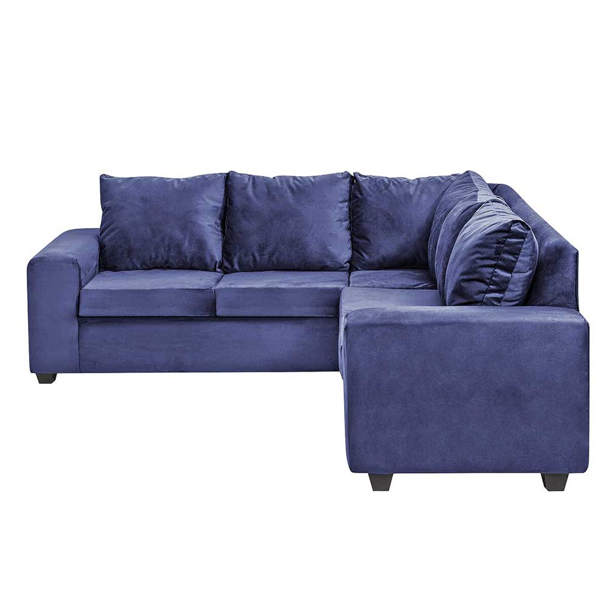 Sofá Seccional Innovamuebles Kahlo 5 Cuerpos Azul