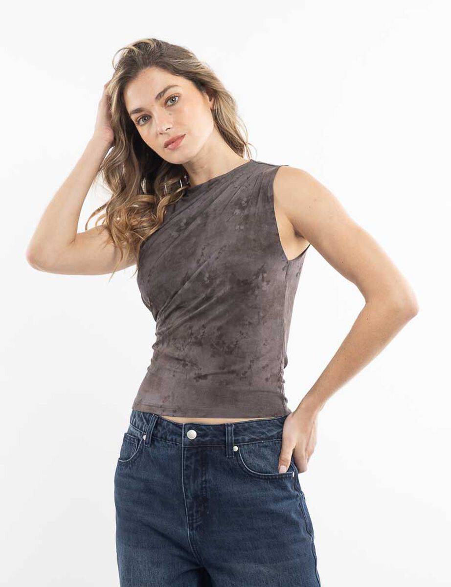 Polera Sin Mangas Mujer Zibel