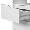 Velador VekkaHome Sole 2 Cajones Blanco