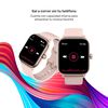 Smartwatch Lhotse Music Rhythm X10 Pink 41mm