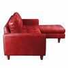 Sof&aacute; Cuero Latam Home N&aacute;poles Chaise Longue 2 Cuerpos Derecho