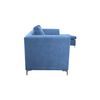 Sofá Seccional Derecho Deco Class Imperio 3 Cuerpos Azul